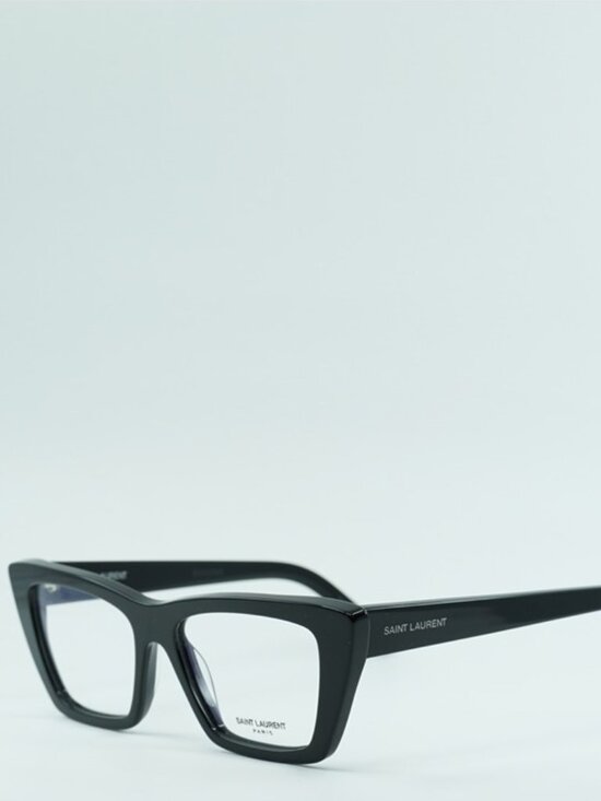 Saint Laurent SL291 001 Eyeglasses Black 51mm Cat Eye Frame main image 9